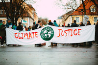 Unsplash/Markus Spiske Una manifestación en Alemania para atajar el cambio climático.