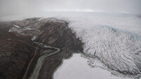 Un glaciar derritiéndose en Groenlandia, el 20 de mayo de 2021. Saul Loeb / Reuters