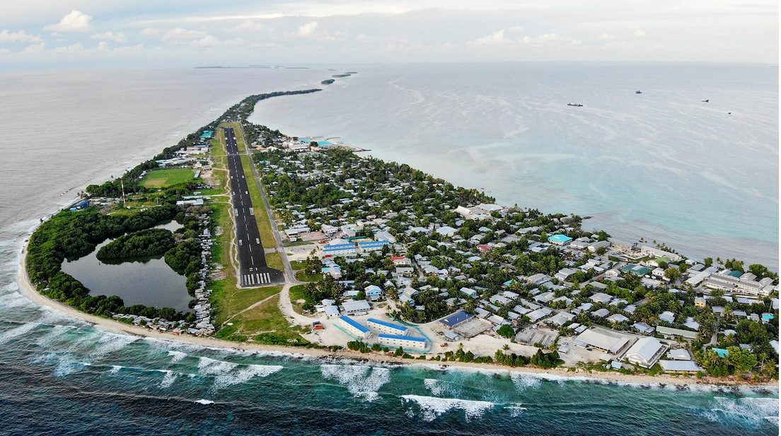 Tuvalu, nación insular del Pacífico sur.Mario Tama / Gettyimages.ru
