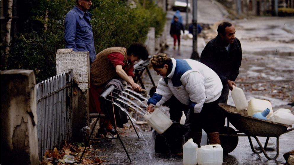 Habitantes de la ciudad de Sarajevo.Patrick Durand / Sygma / Gettyimages.ru