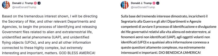 El Golpe de Efecto: el Anuncio de Trump”