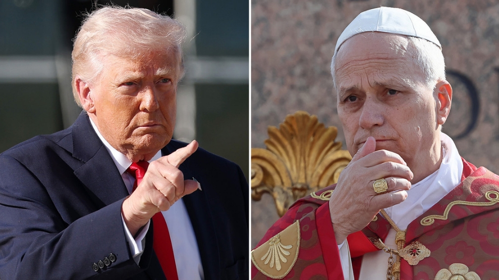 Donald Trump / Papa León XIV Gettyimages.ru