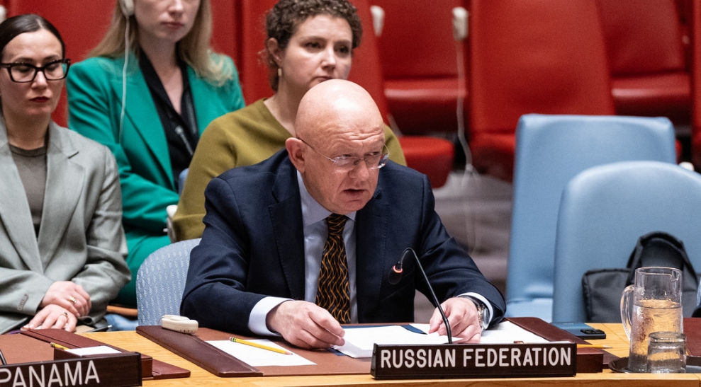 El representante permanente de Rusia ante la ONU, Vasili Nebenzia Lev Radin / Gettyimages.ru