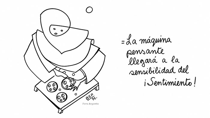 8 - La máquina pensante llegará a la sensibilidad del Sentimiento! 