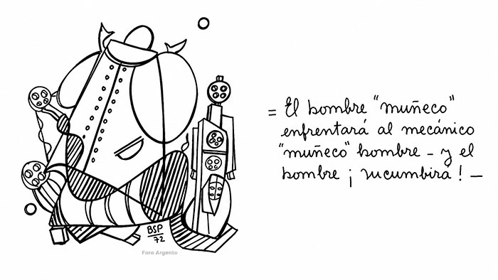 17 - El hombre “muñeco” enfrentará al mecánico “muñeco” hombre y el hombre sucumbirá!