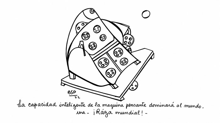 19 – La capacidad inteligente de la máquina pensante dominará el mundo; una ¡Raza mundial!