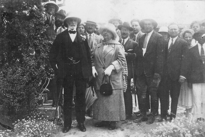 Edmond James de Rothschild en Palestina en 1914